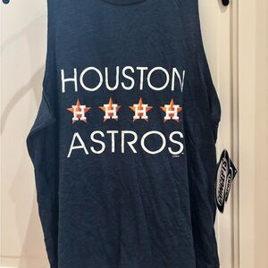 Houston Astros Navy Tank Top
